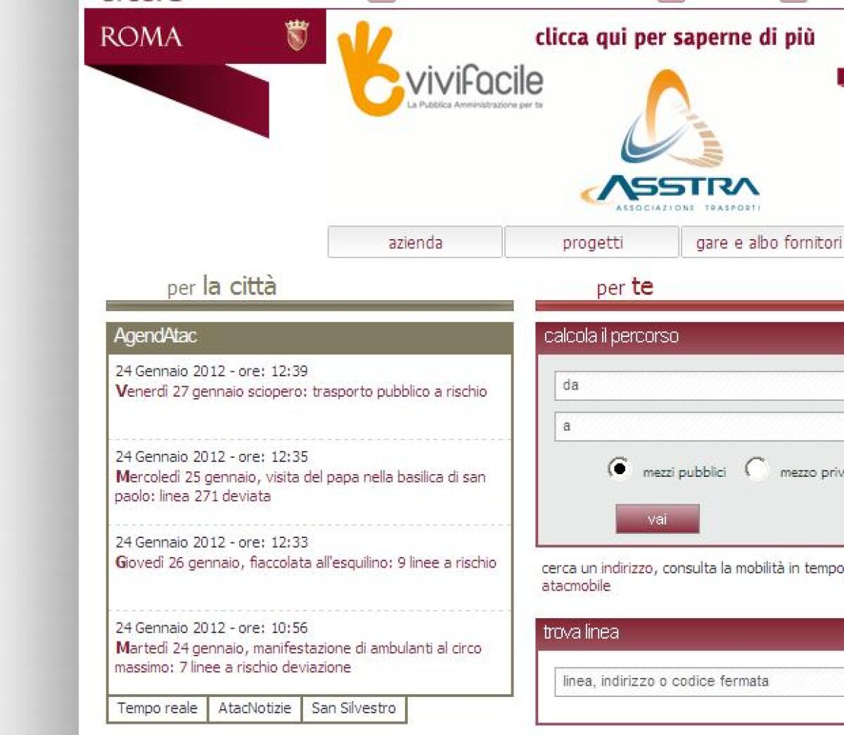 Sciopero del 27/01/2012 - 