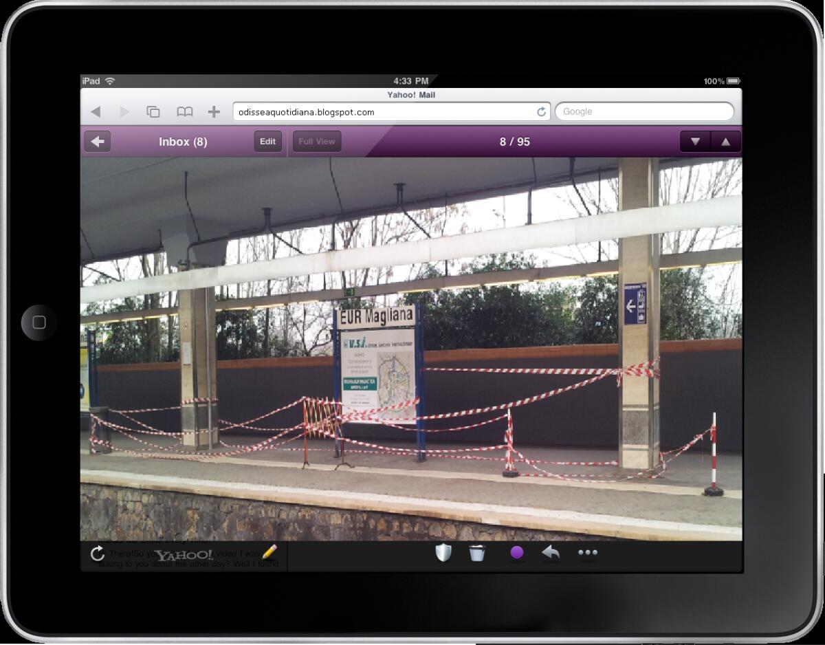 Dacci oggi il nostro Trenino Quotidiano 23/01/2012 - 