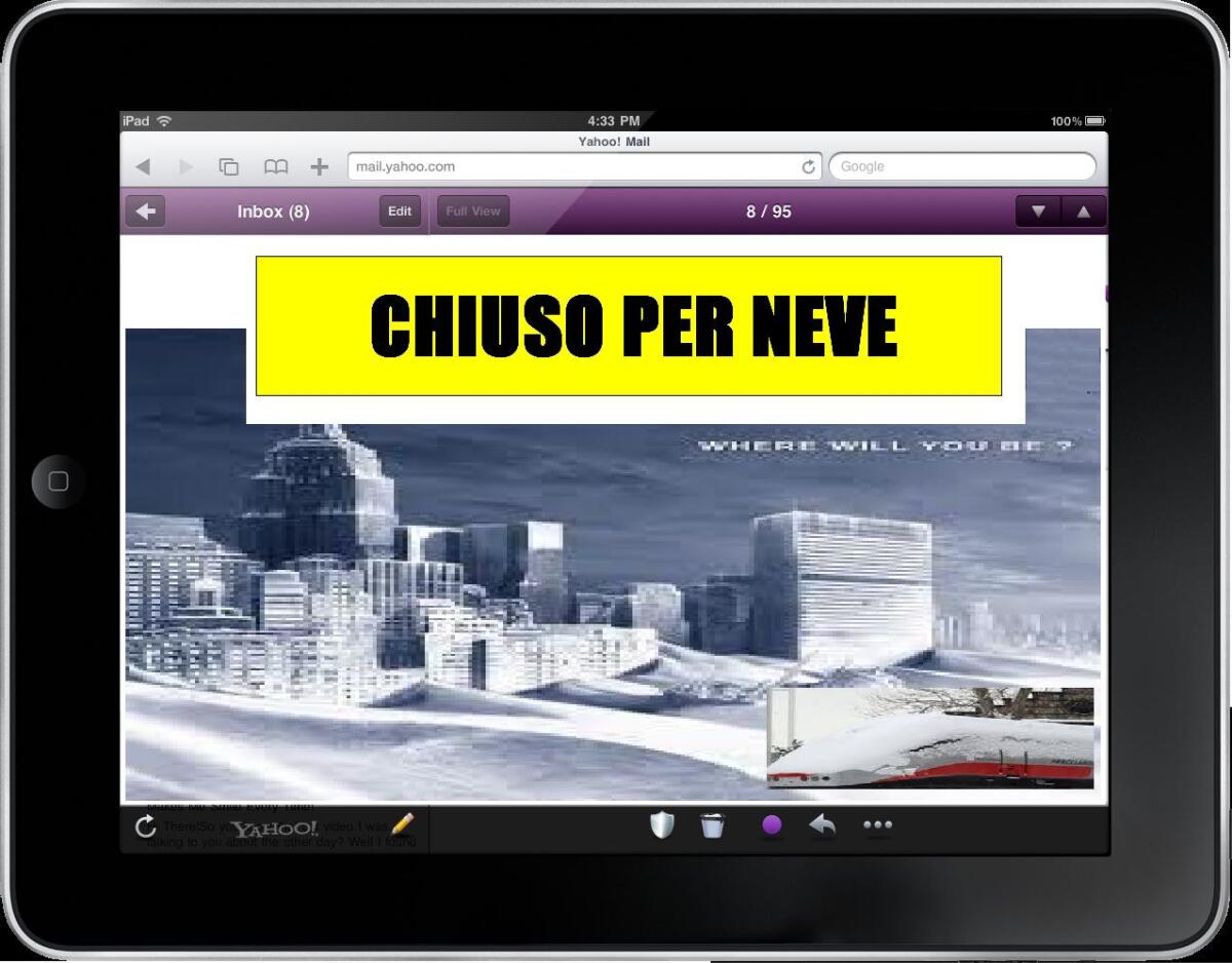 Dacci oggi il nostro Trenino Quotidiano 03/02/2012 - 