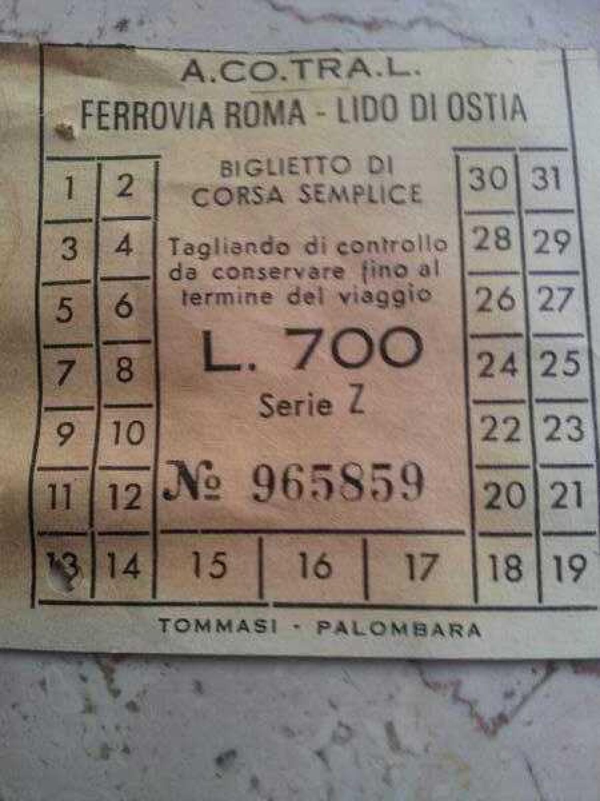 Roma-Lido Nostalgia - 