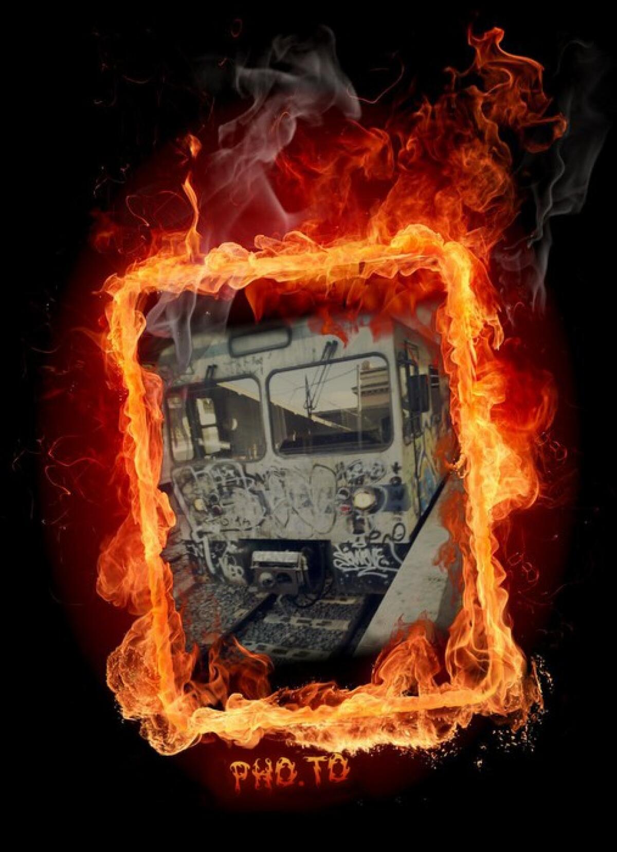 Fiamme sulla Roma-Lido l raccnto dei Giornali - 