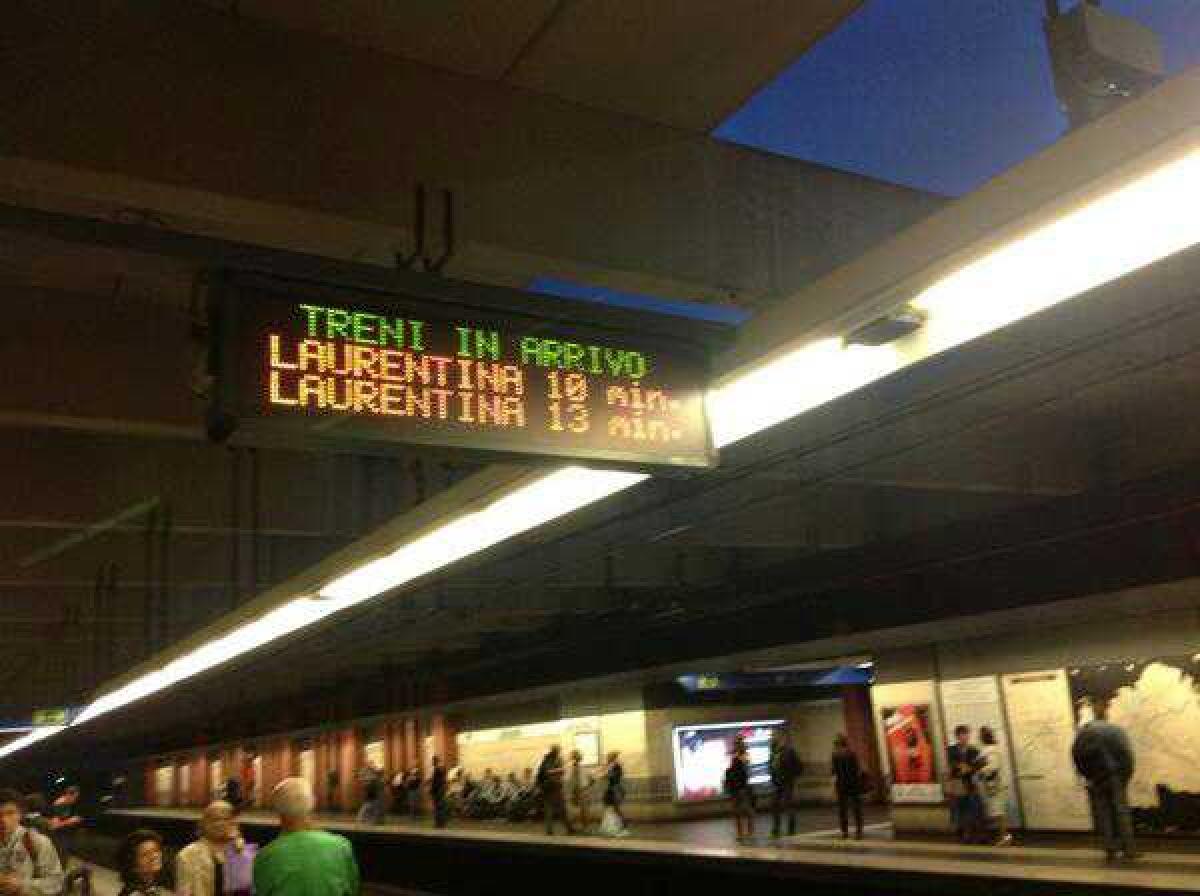 Non vi scusiamo per il disagio! - l'avventura di Ieri sera sulla Metro B - 