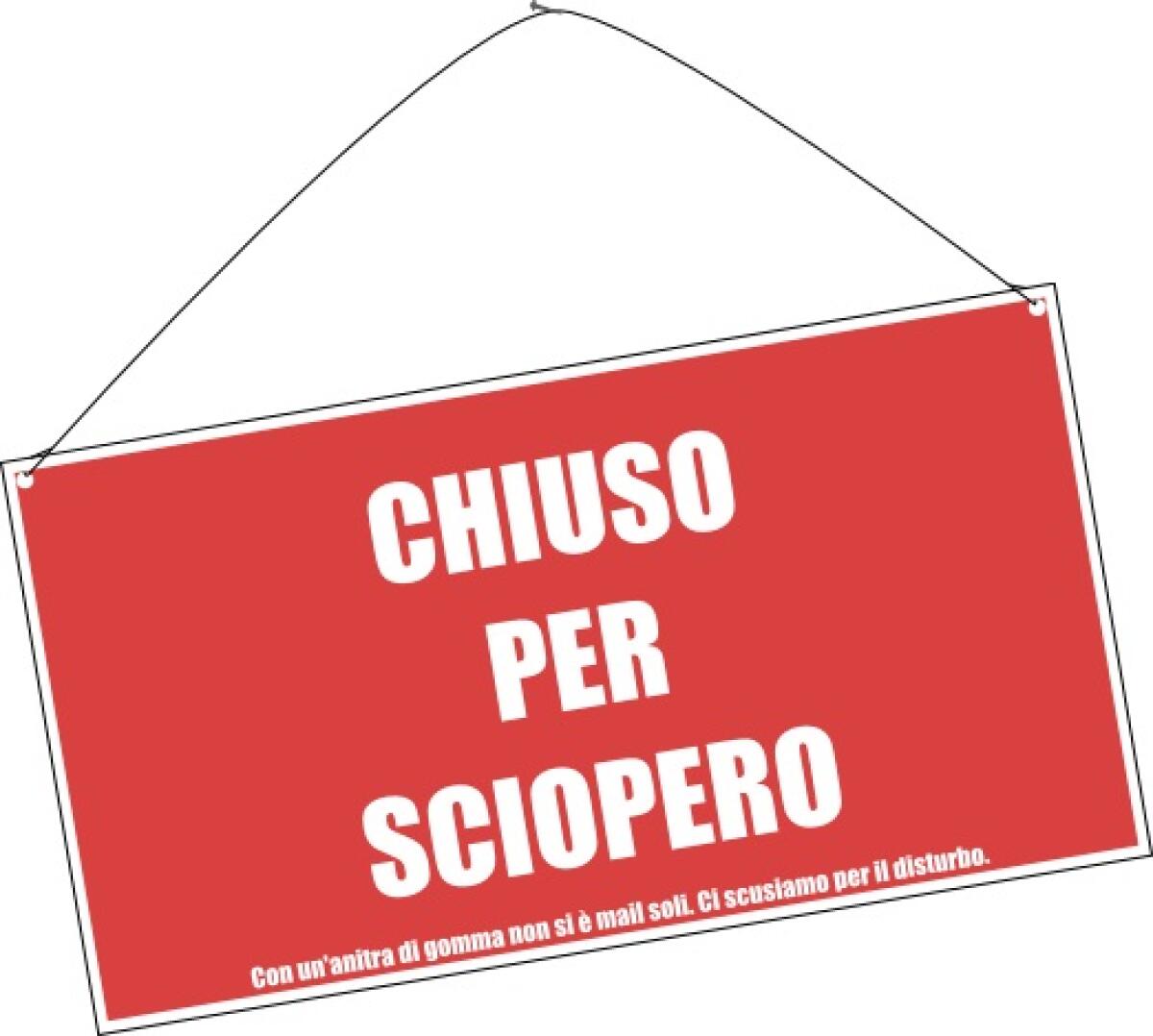 Sciopero Venerdì 25 Gennaio - 