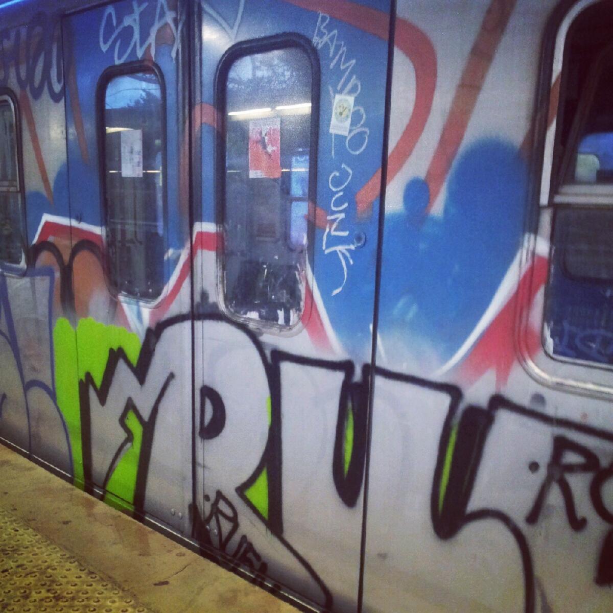 Brillante operazione anti writers sulla MetroB - 