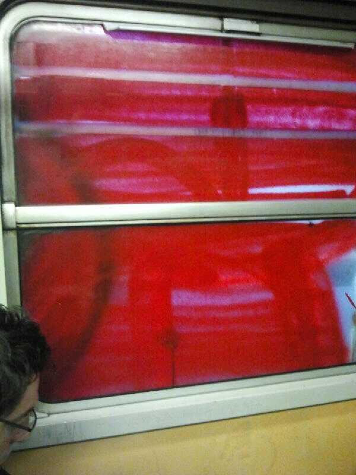 Il panorama sulla Campagna romana visto dalla Roma-Lido - 