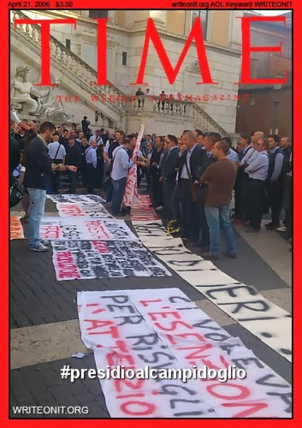 #PresidioAlCampidoglio 6-10-2013 - 