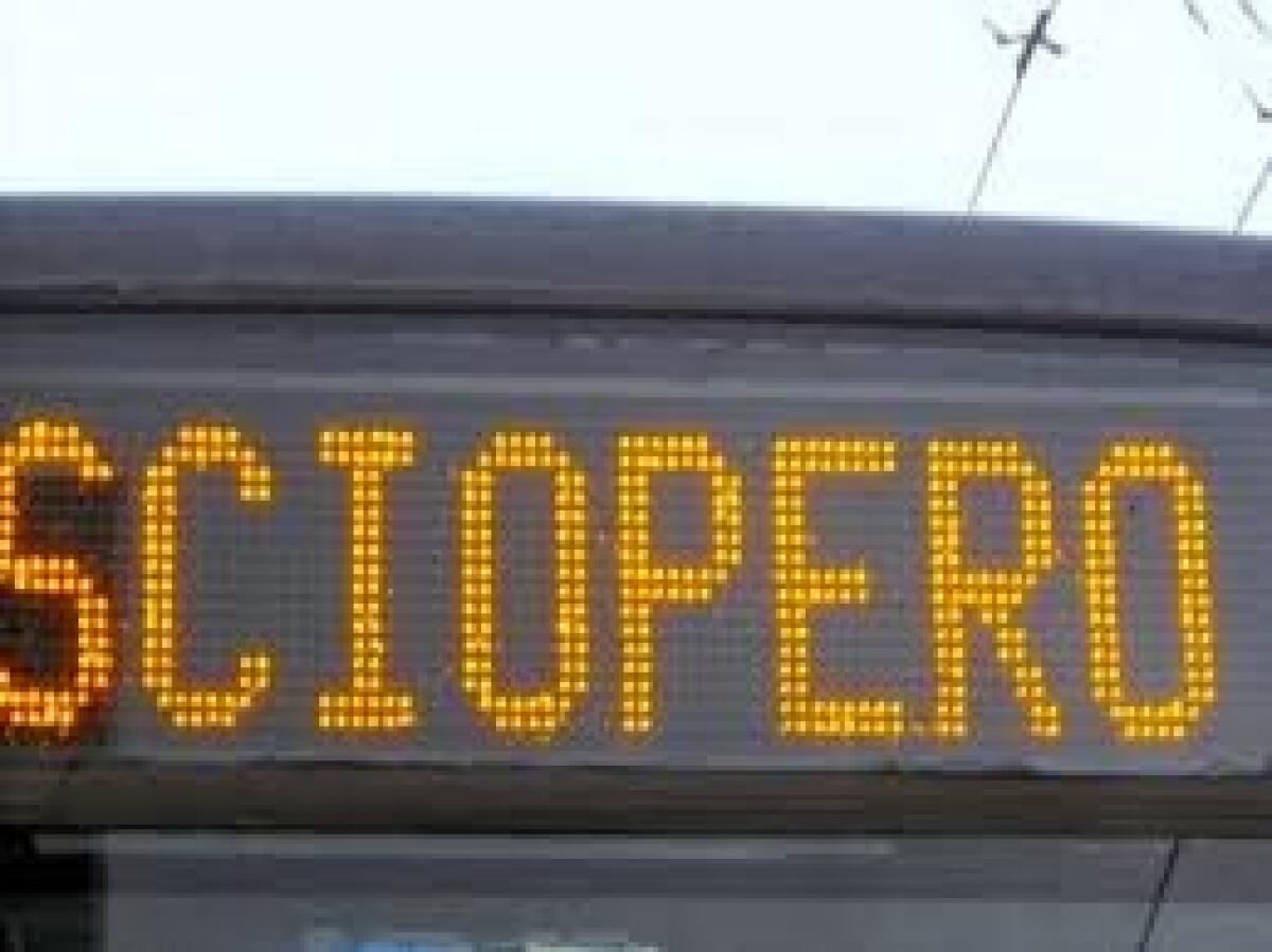 Sciopero Venerdì 24 Gennaio - 