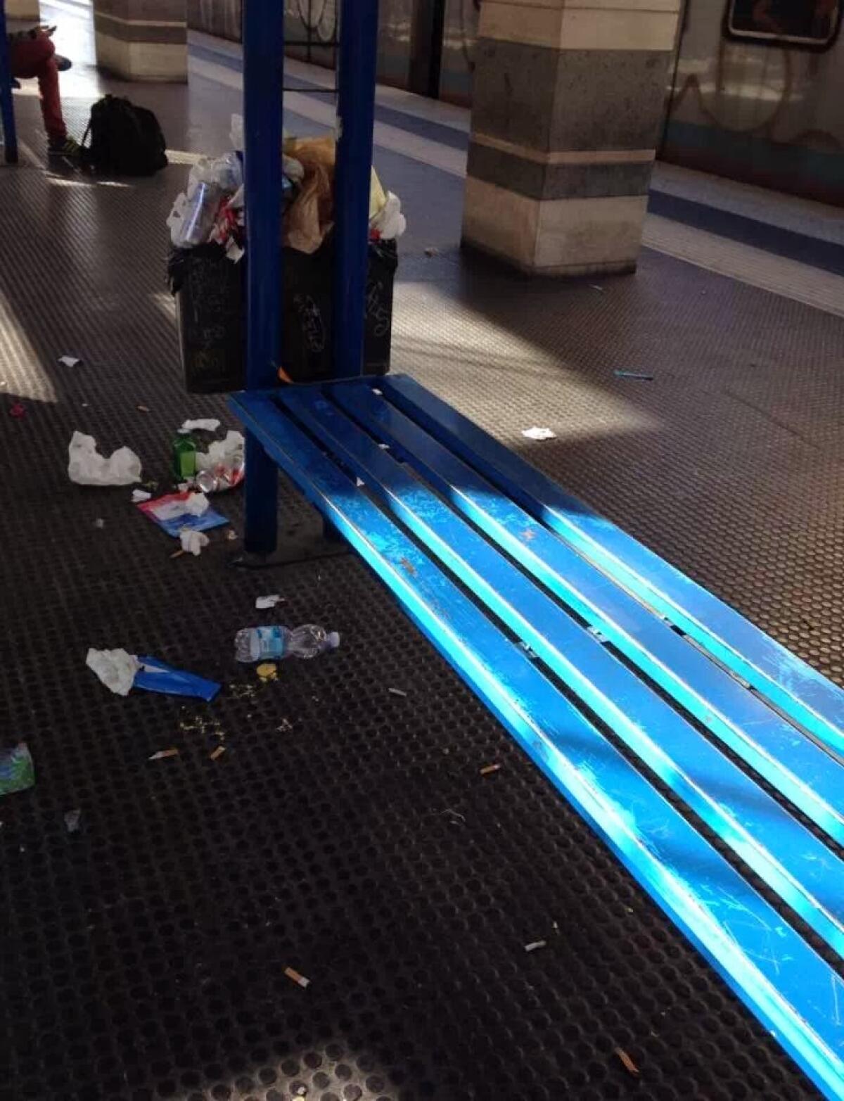 Della monnezza nelle stazioni... - 