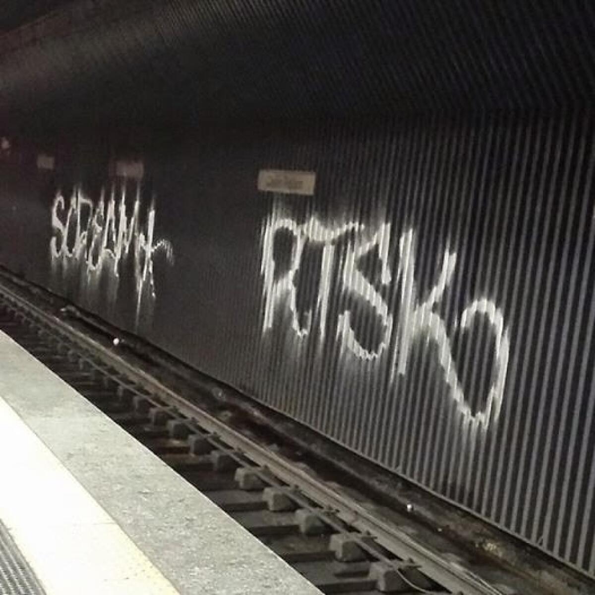 Street Art sulla Metropolitana di Roma - 