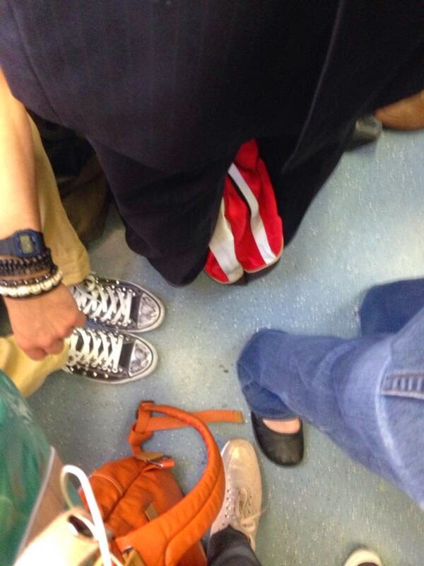 Un pò di gente sulla Roma Lido