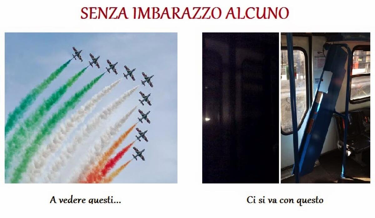 L'Orgoglio delle Frecce Tricolori e... no - 
