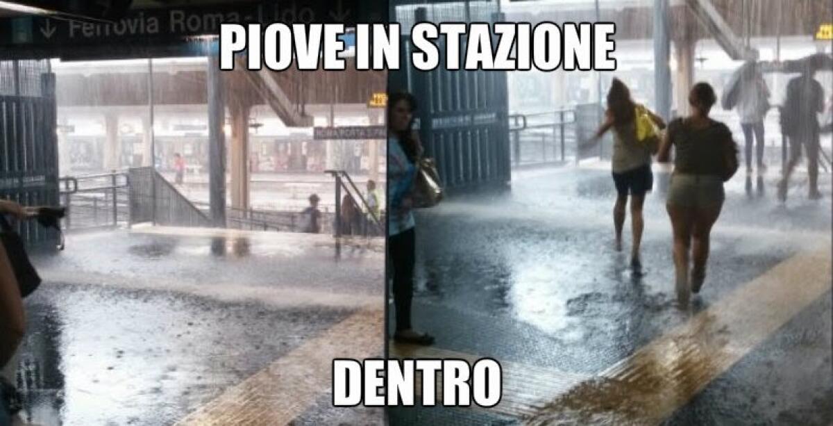 La pioggia a Piramide - 