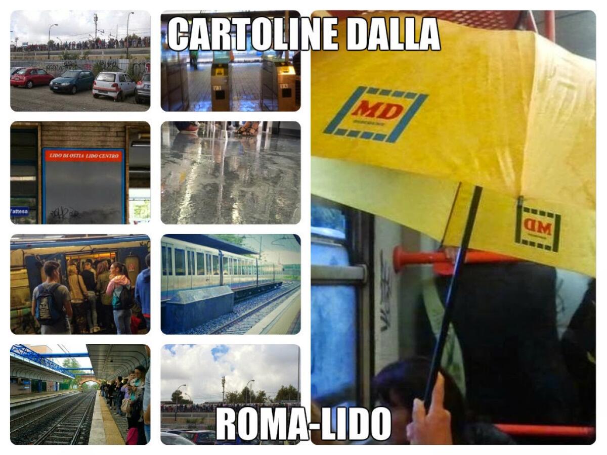 Cartoline dalla #RomaLido - 