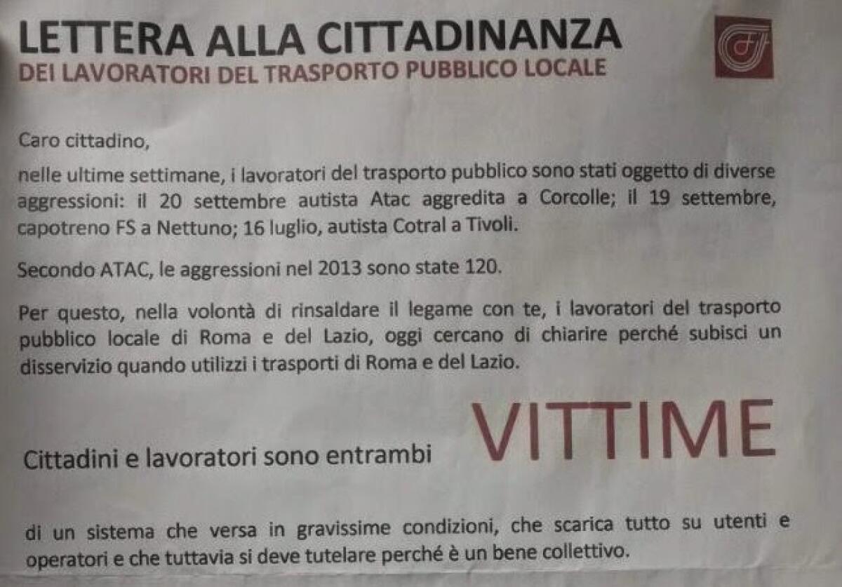 Guarda un pò che gira sui mezzi pubblici... - 