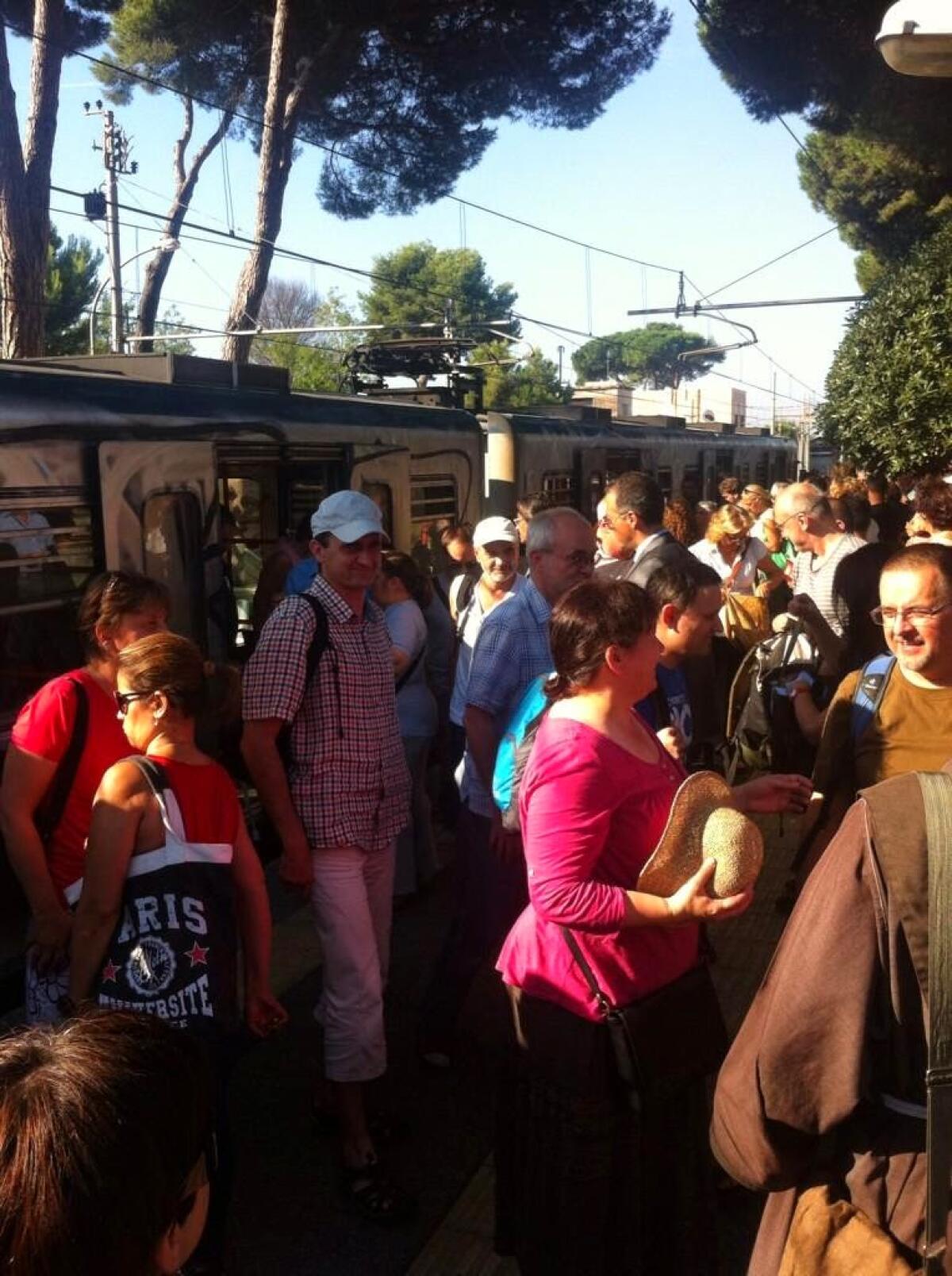 Questa mattina sulla #RomaLido - 