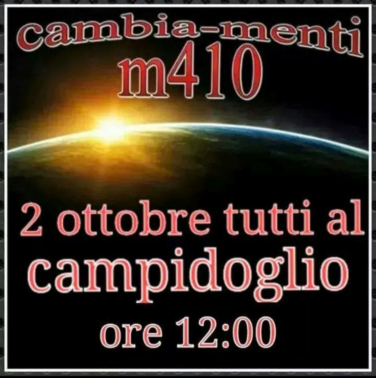 Giovedì 2 Ottobre - Tutti al Campidoglio - 