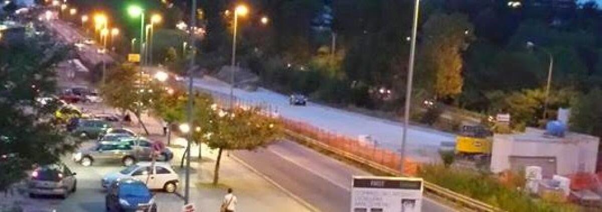 Parcheggio di Casal Bernocchi: Il giorno dell'inaugurazione - 