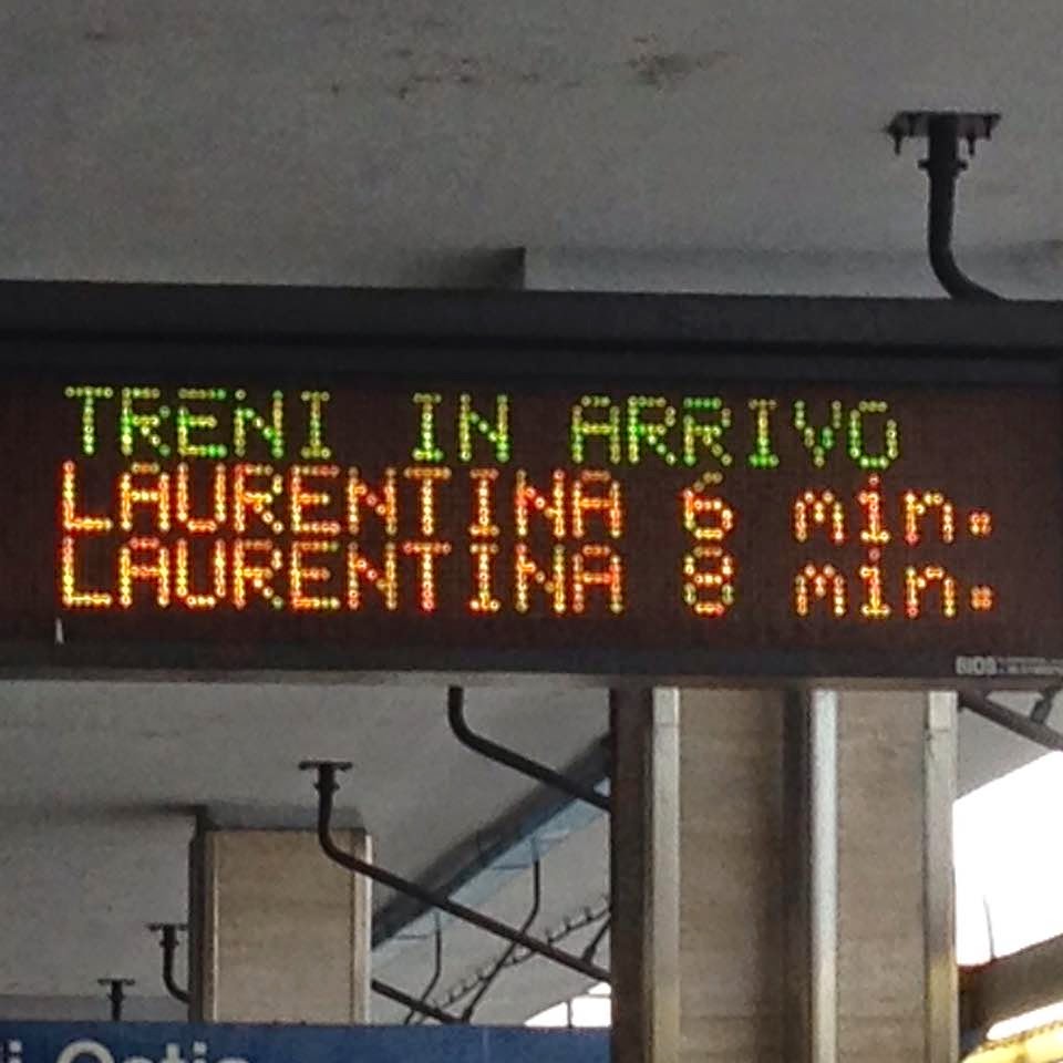 Il Tabellone di Magliana - Metro B