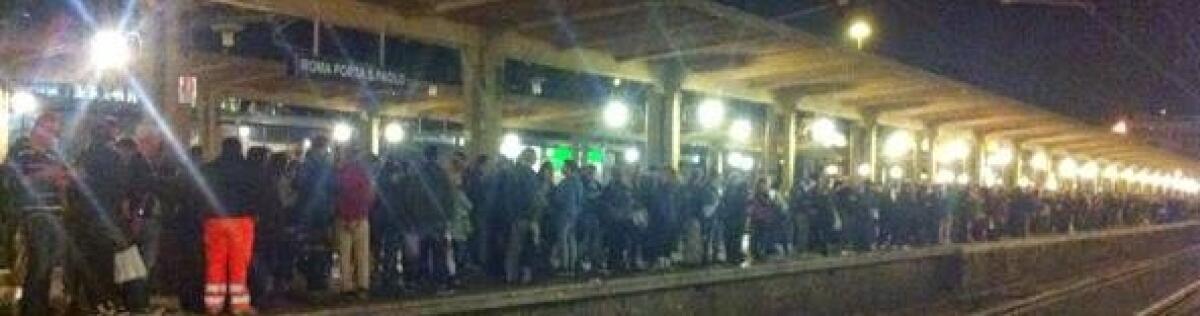 Se siete in ritardo, tranquilli lo è anche la #RomaLido - 