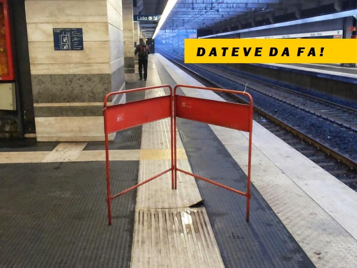 Una piccola riparazione per un uomo, un grande passo per la civiltà - 