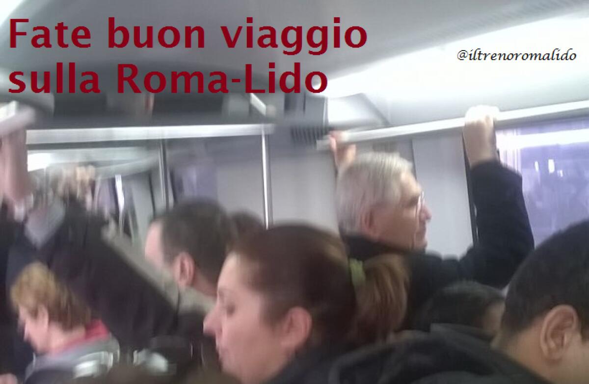 #RomaLido: treno svampato e tanti piccoli altri guai - 