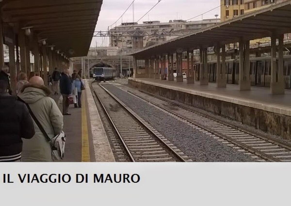 Il viaggio di Mauro 24/3 - Roma-Lido real time - 
