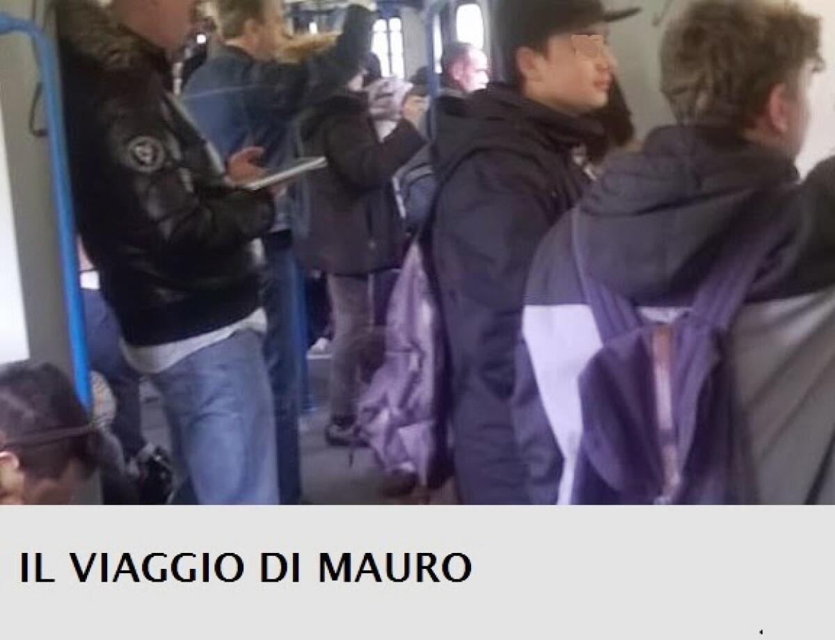Il viaggio di Mauro 8/4 - Roma-Lido real time - 