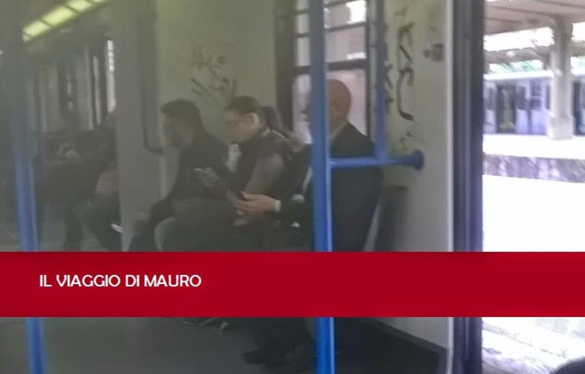 Il viaggio di Mauro 27/4 - Roma-Lido real time - 