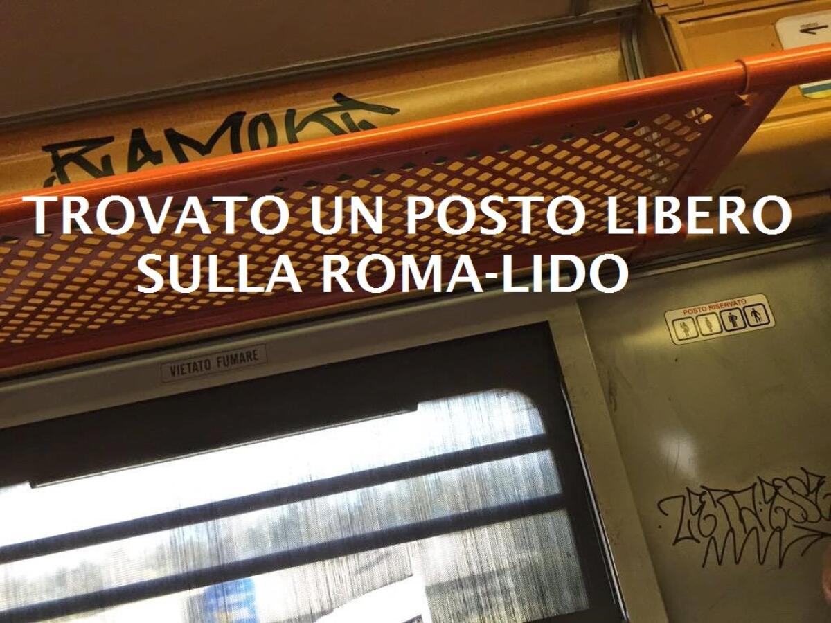 Roma-Lido #pescedaprile - 