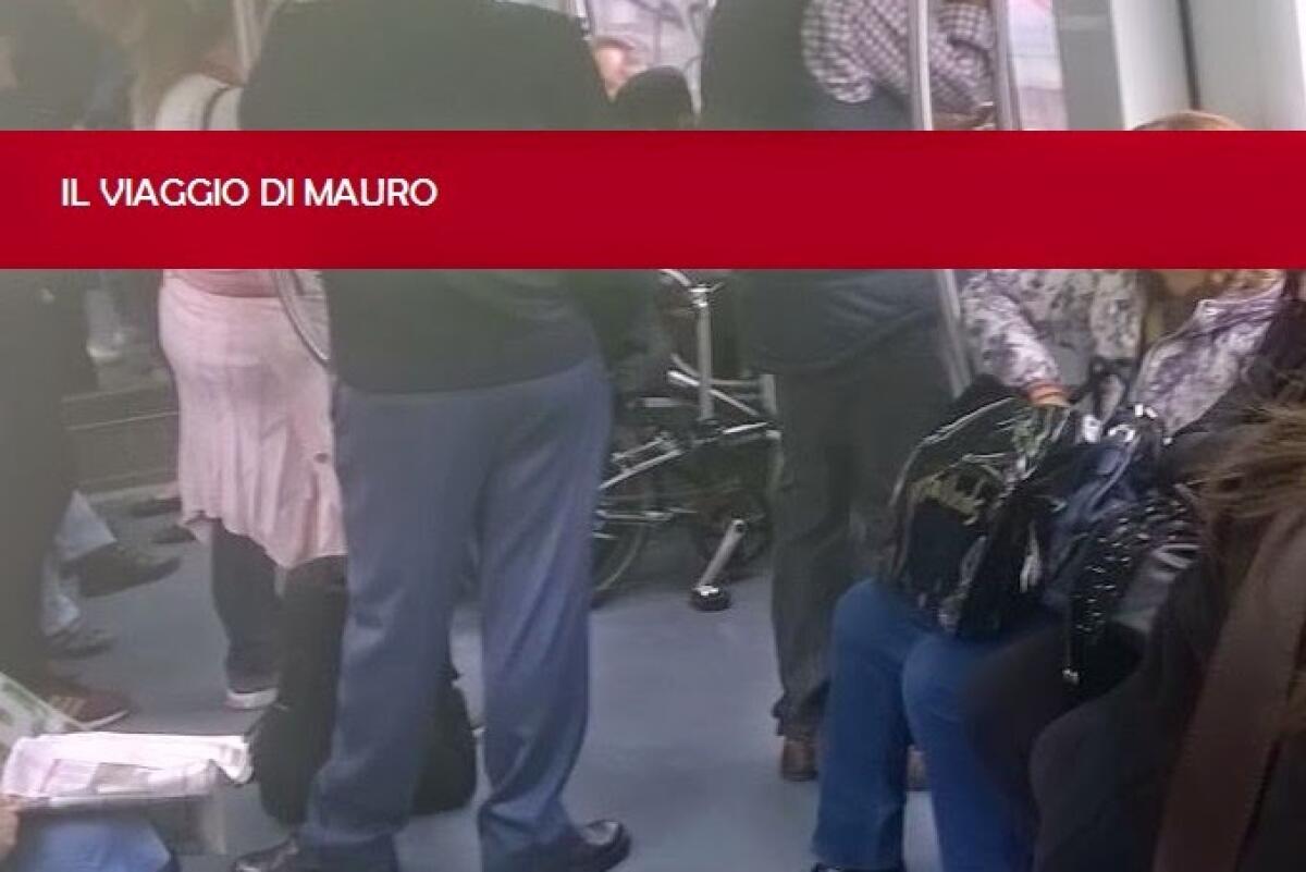 Il viaggio di Mauro 29/4 - Roma-Lido real time - 