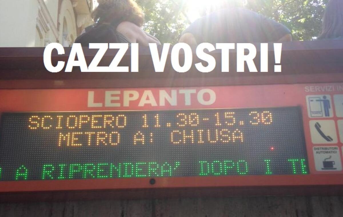 Ore 16.30 la #MetroA è ancora chiusa... - 