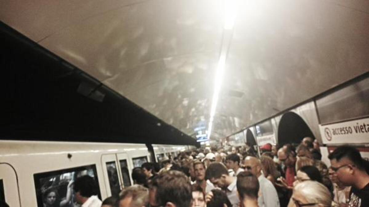 Scusate il ritardo, sono venuto con la #metroa - 