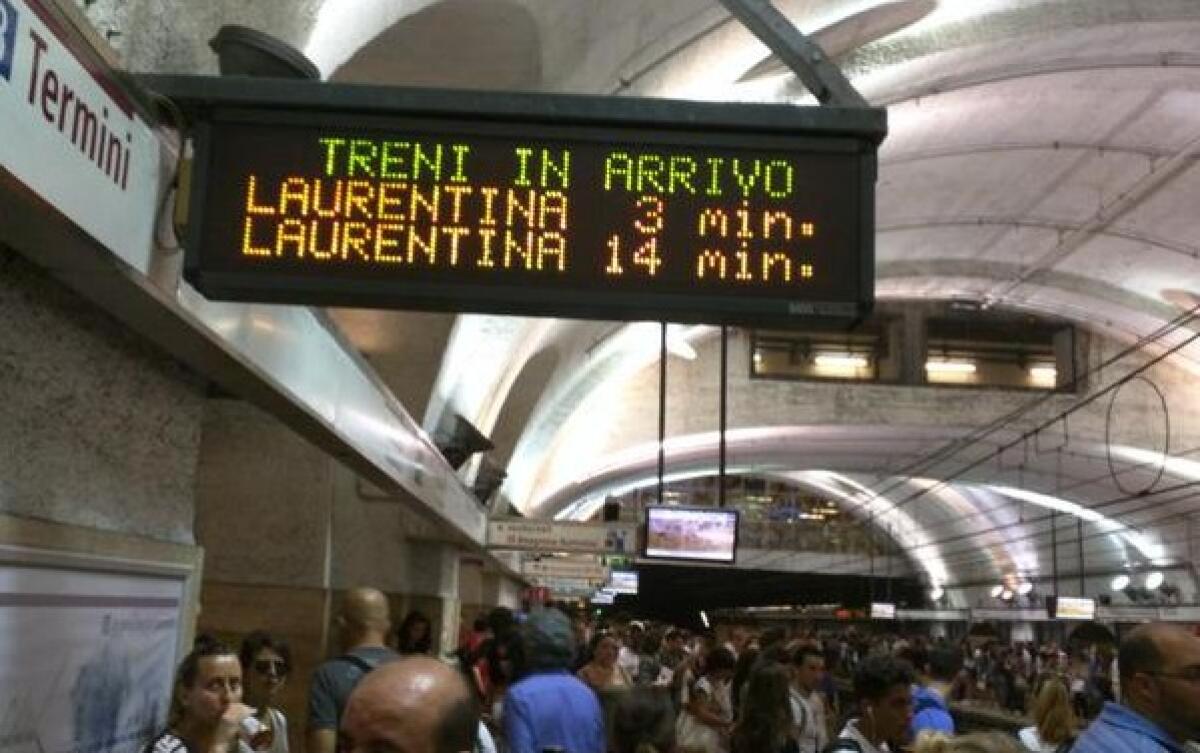 Lo stato del trasporto pubblico... - 