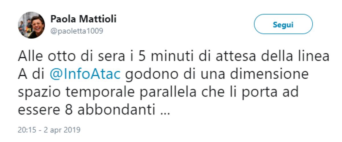 Quanto dura un minuto Atac? - 