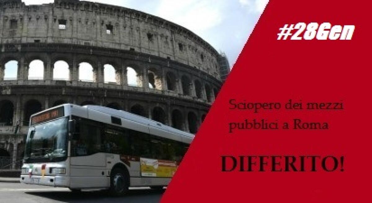 Sciopero del 28 gennaio 2016: Differito - 