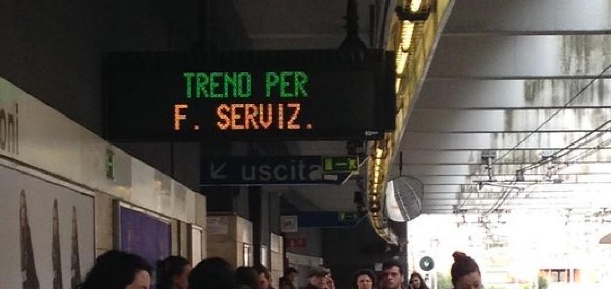 Assioma: Più hai fretta e più #Atac rallenta il servizio - 