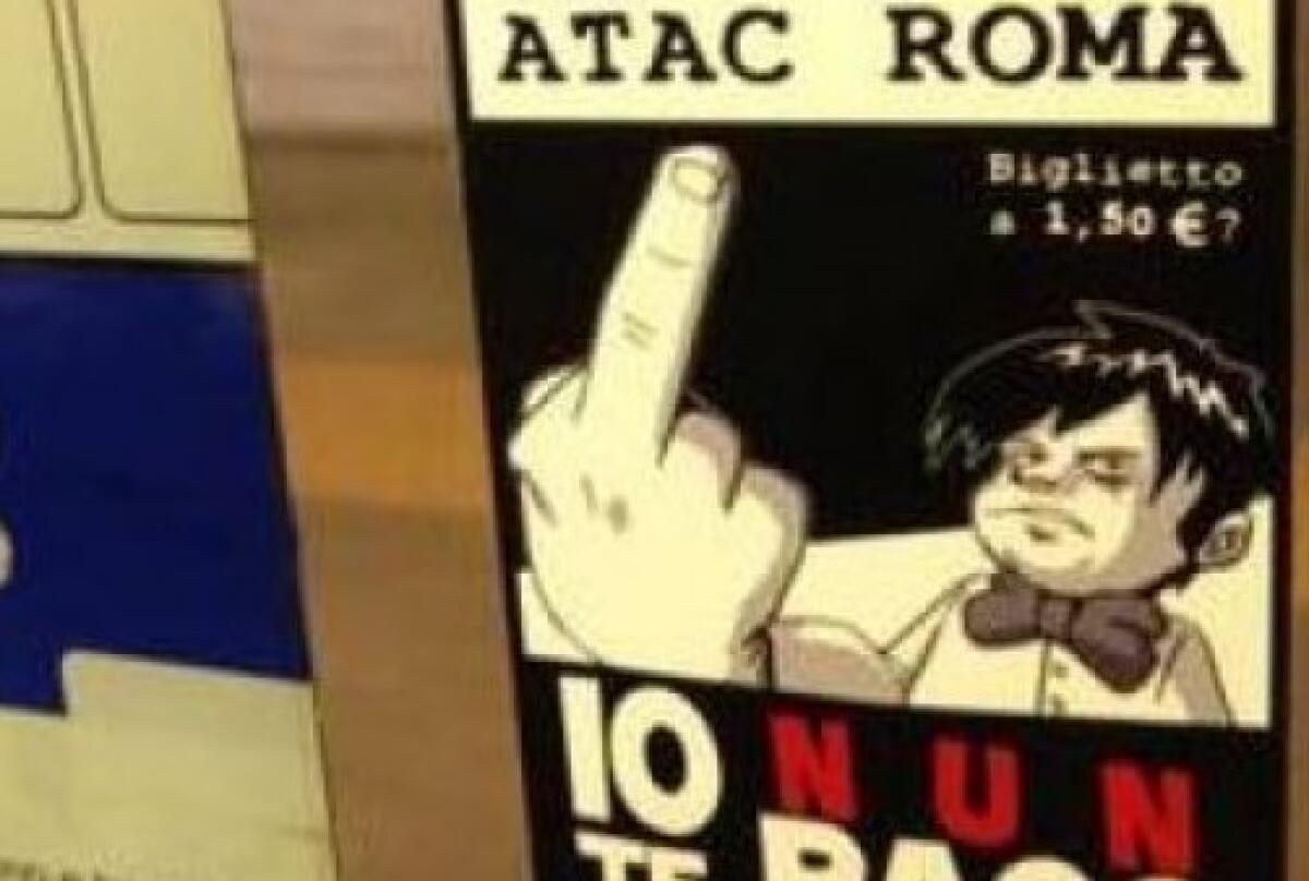 L'arroganza del non pagante  - 