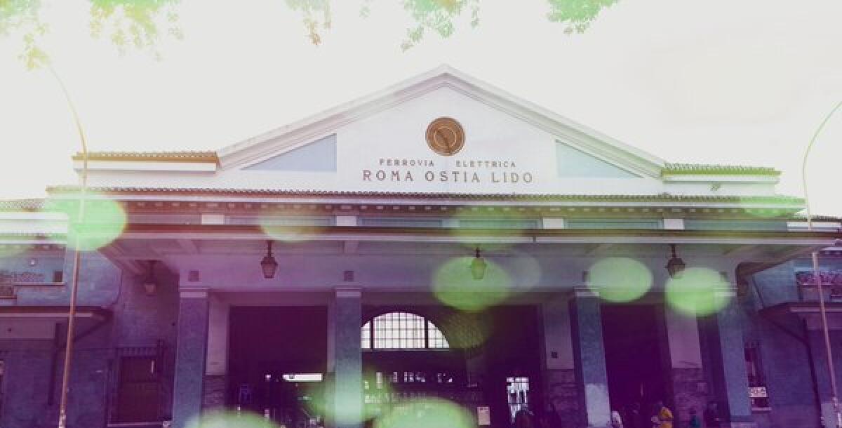 La Roma-Lido ai tempi dello sciopero  - 