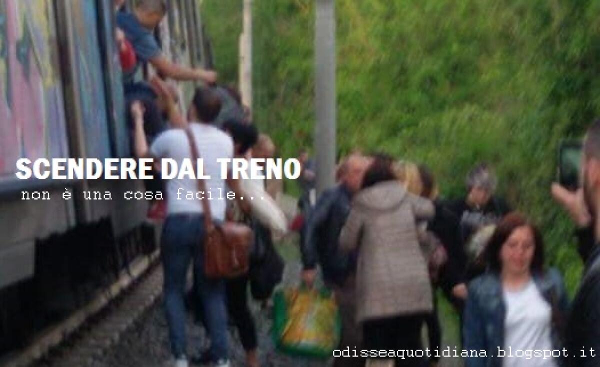 Scendere dal treno... - 