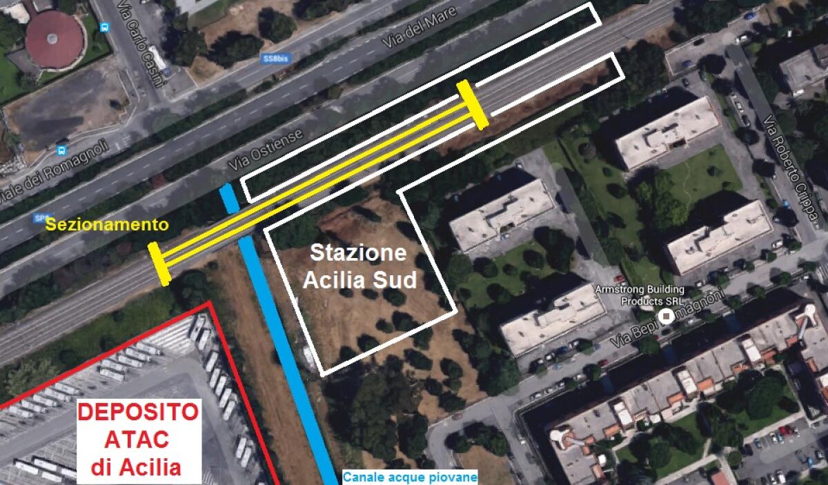 I lavori ad Acilia Sud proseguono, ma... - 