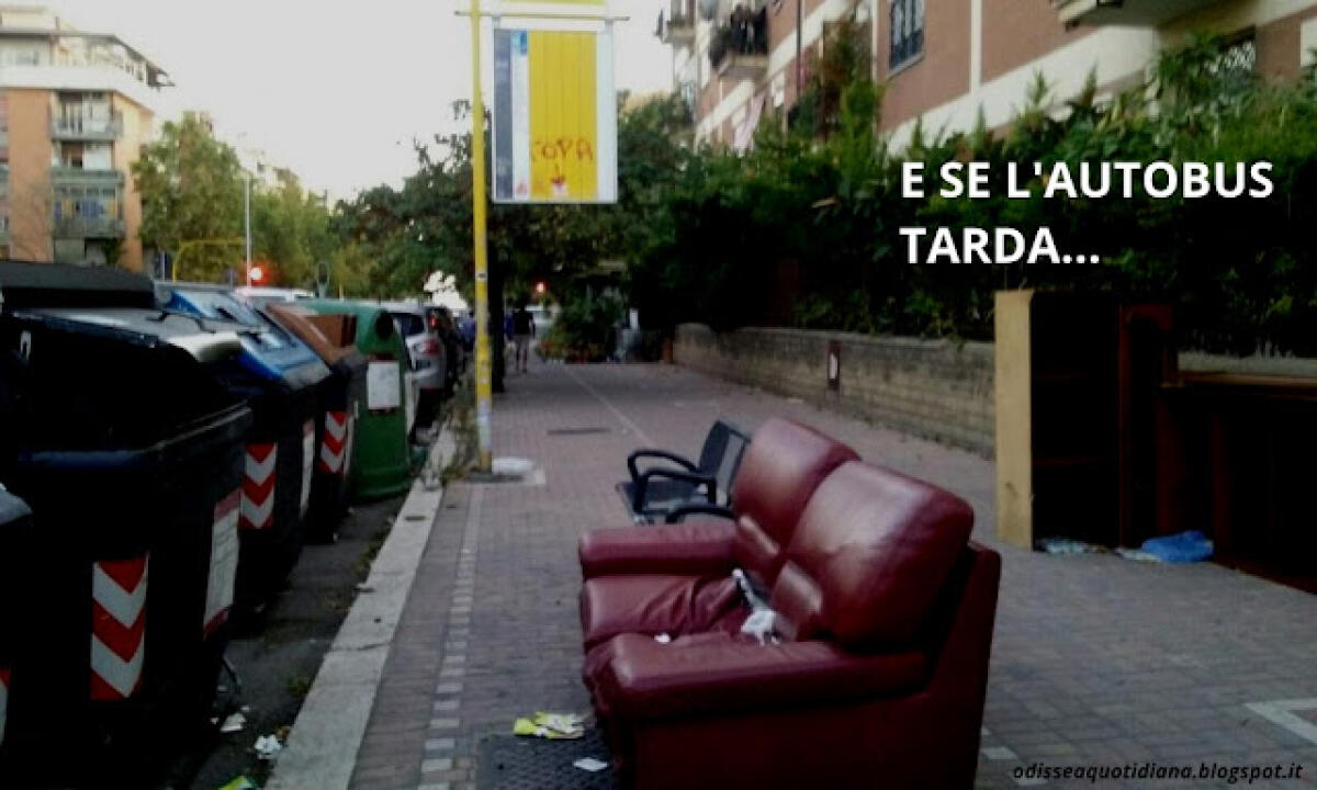 E se l'autobus tarda... - 