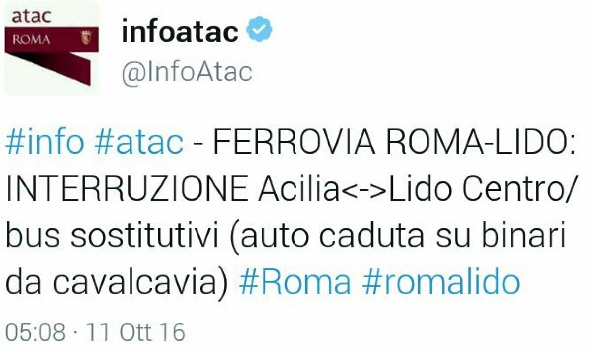 Roma-Lido: Non tirate giù santi. Non c'è spazio pure per loro! - 