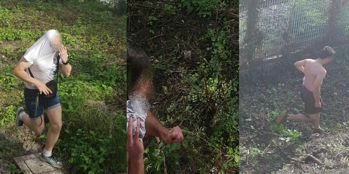 Writers in azione a Magliana - 