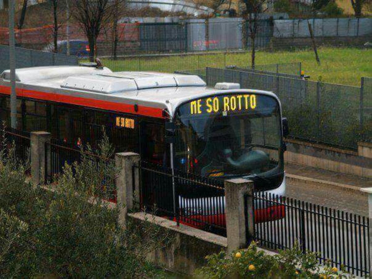 Lettera aperta a Meleo e Stèfano sugli autobus a Roma - 