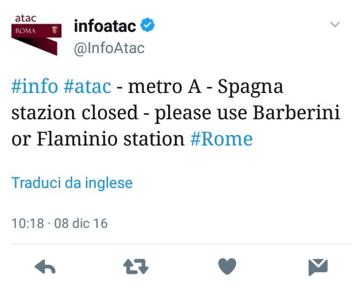 Passano ancora gli autobus a Roma? - 