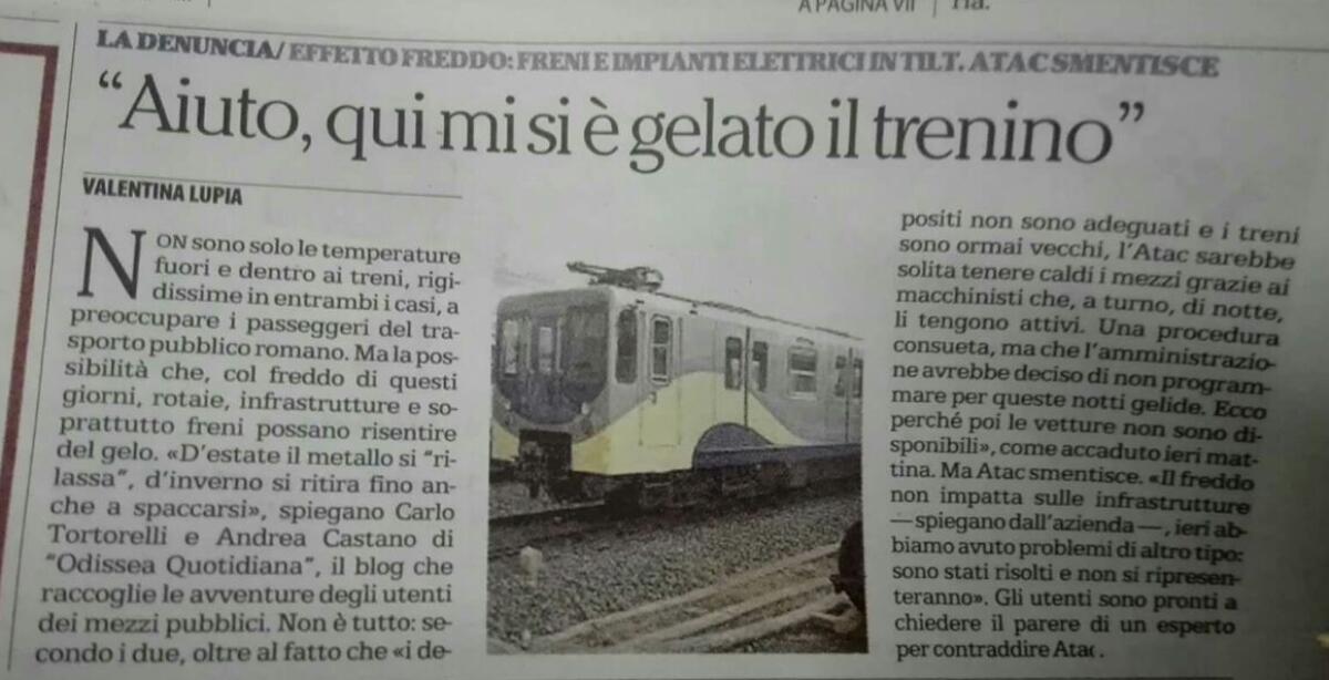 Ma allora non era il freddo? - 