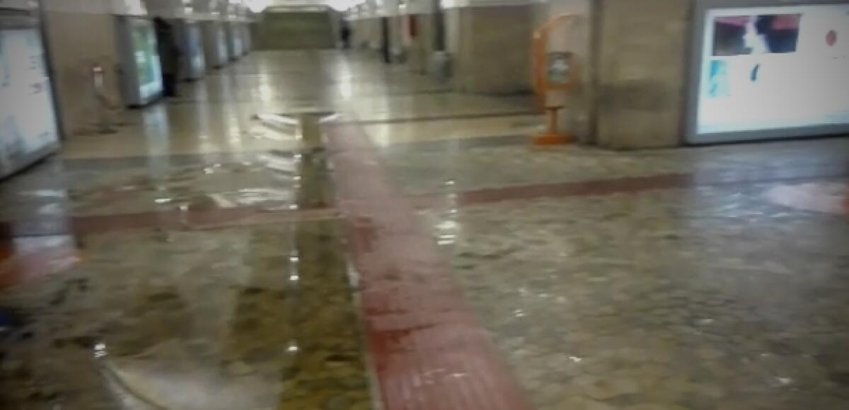 La Stazione Termini quando piove (video) - 