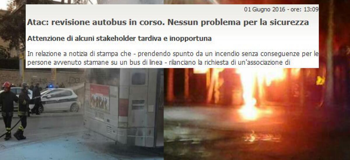 Ancora qualche parola sugli autobus flambè - 