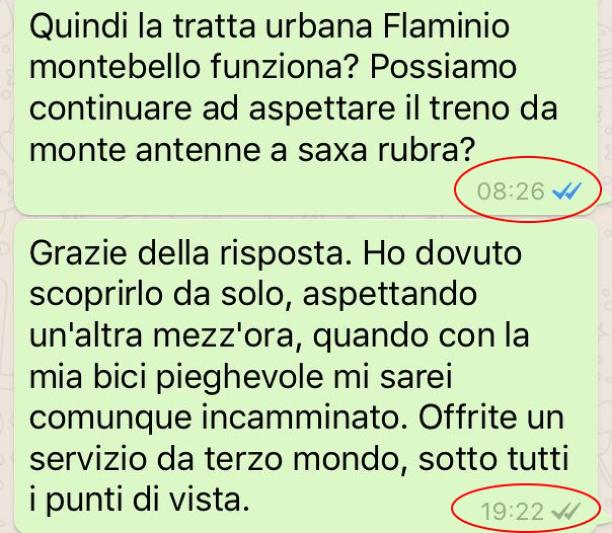 Servizio informazioni Atac - 