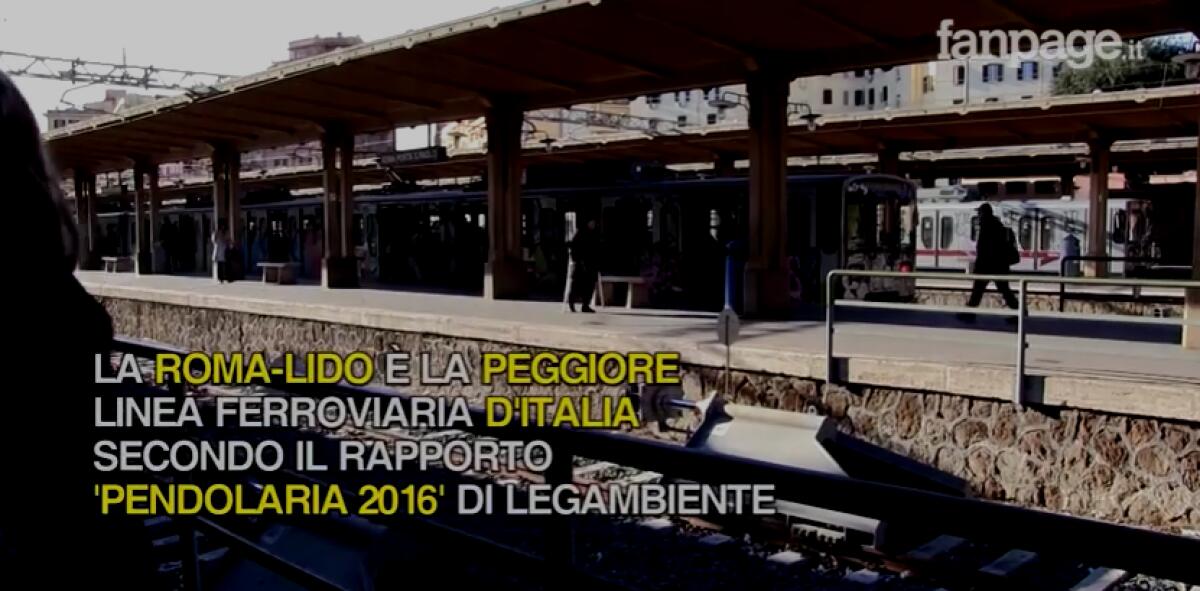 Viaggio sulla Roma-Lido (video) - 